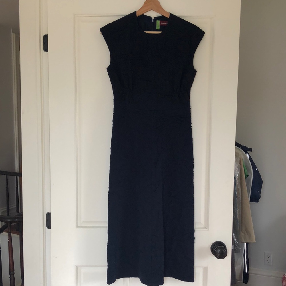 Sies Marjan Crinkle- effect A-Line Dress